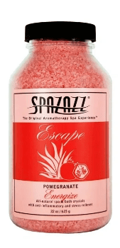 SPAZAZZ ESCAPE POMEGRANATE (ENERGIZE) AROMATHERAPY CRYSTALS